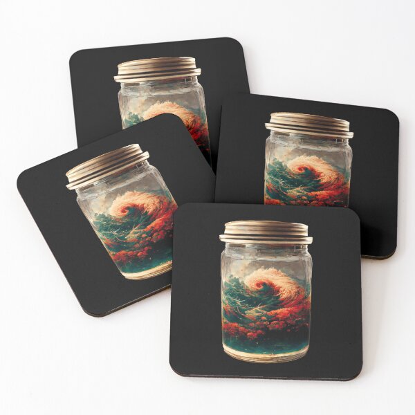 Item preview, Hurricane in Jar AI generator designed and sold by GraymanShop.