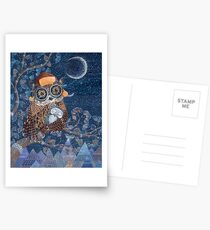Owl mother Postcards