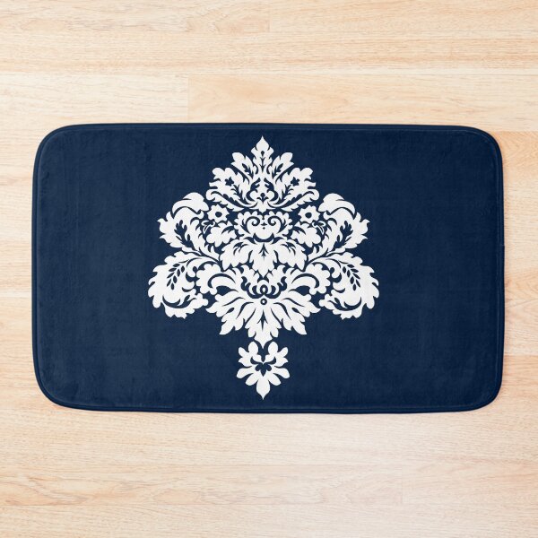 Item preview, Navy Blue Damask  designed and sold by southerndoll67.