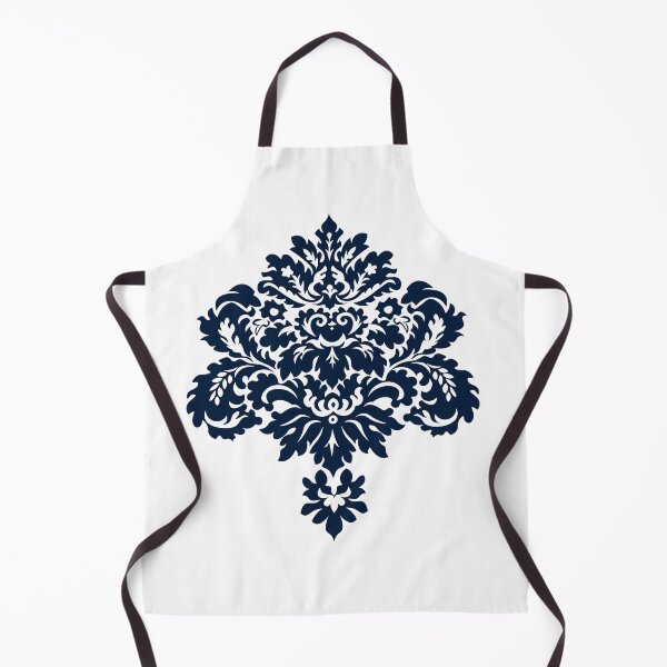 Item preview, Navy Blue Damask  designed and sold by southerndoll67.