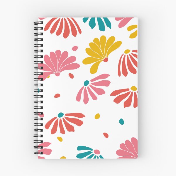 Item preview, Abstract seamless repeat floral texture pattern design with punchy colors of spring designed and sold by DesignsByMadiha.