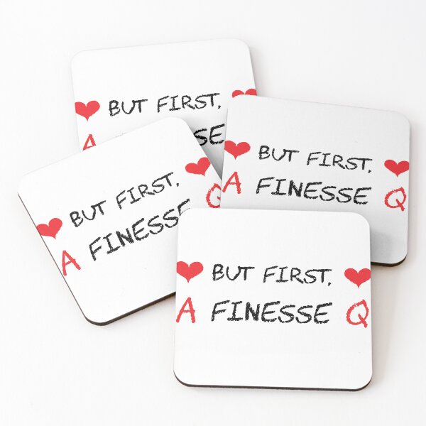 Item preview, But first, finesse - for duplicate bridge players. designed and sold by Peter Orum.