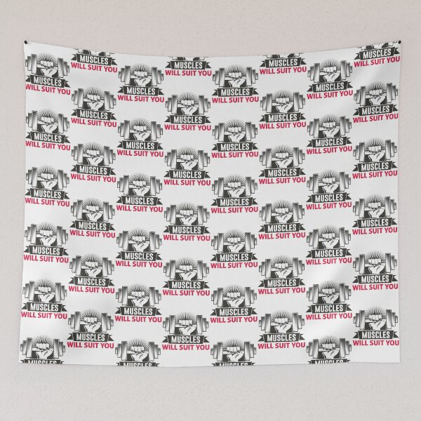 Item preview, Muscles Will Suit You designed and sold by FanityPrints.