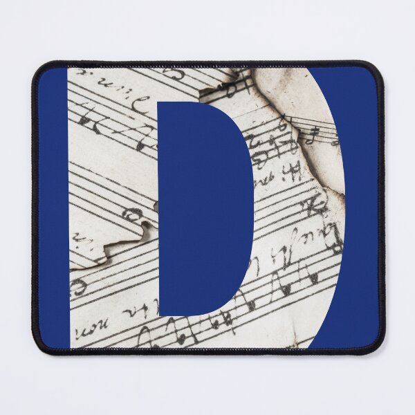 Item preview, Sheet Music Alphabet Letter 'D' designed and sold by AJGDesignsByAsh.