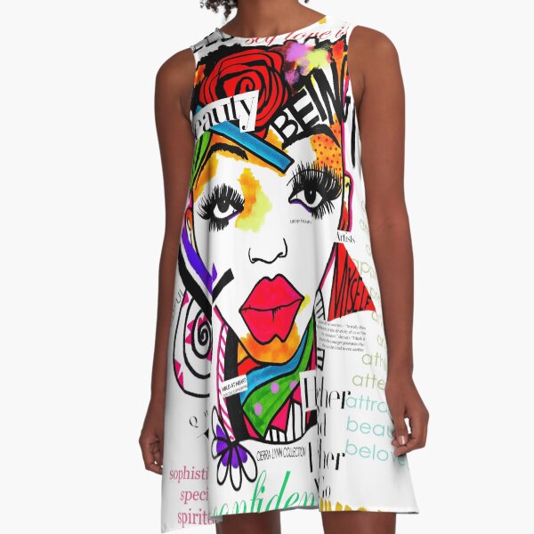 ARTFIRMATION COLLECTION - BEING ME A-Line Dress