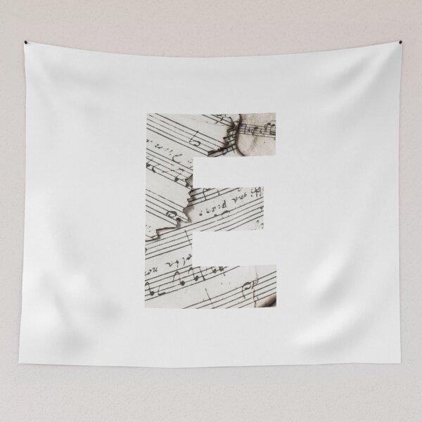 Item preview, Sheet Music Alphabet Letter 'E' designed and sold by AJGDesignsByAsh.