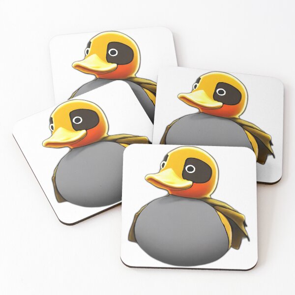 Item preview, Cute Duck Knight Wearing Superhero Eye Mask (anime style) designed and sold by Digital-Davinci.
