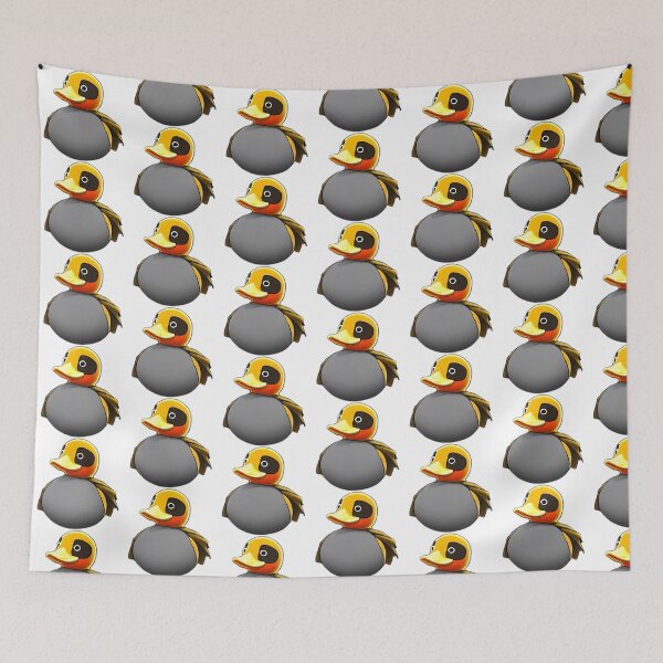 Item preview, Cute Duck Knight Wearing Superhero Eye Mask (anime style) designed and sold by Digital-Davinci.