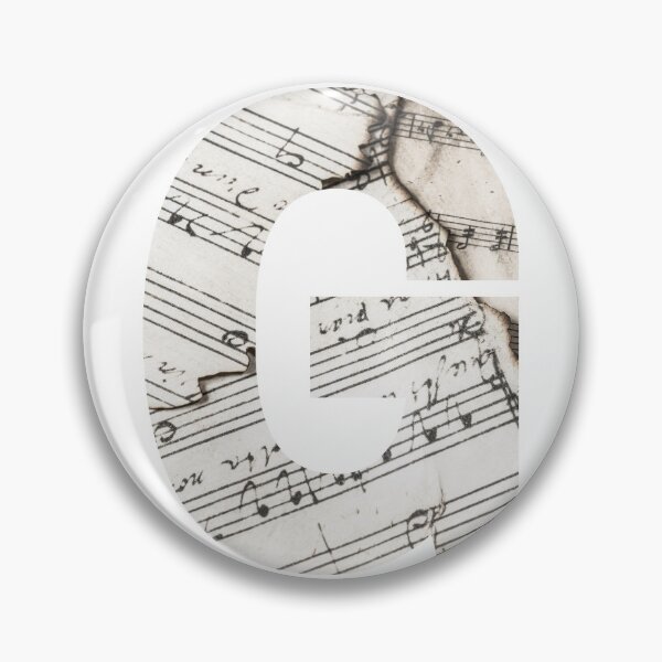 Item preview, Sheet Music Alphabet Letter 'G' designed and sold by AJGDesignsByAsh.