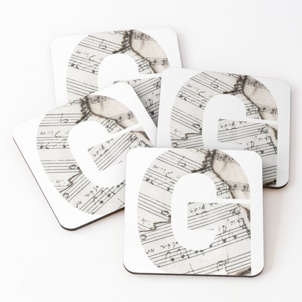 Item preview, Sheet Music Alphabet Letter 'G' designed and sold by AJGDesignsByAsh.