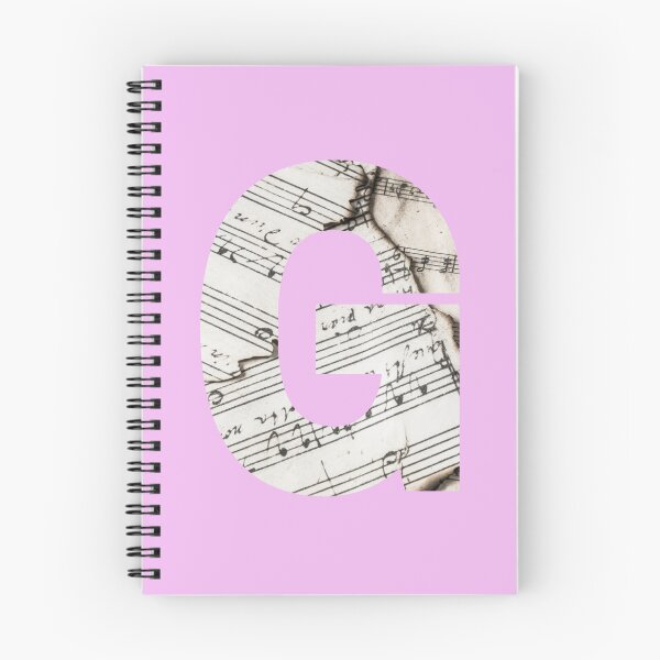 Item preview, Sheet Music Alphabet Letter 'G' designed and sold by AJGDesignsByAsh.