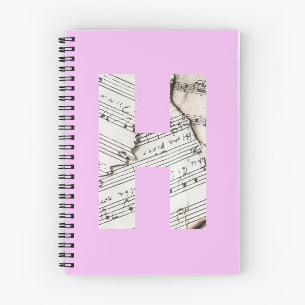 Item preview, Sheet Music Alphabet Letter 'H' designed and sold by AJGDesignsByAsh.