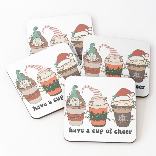 Item preview, have a cup of cheer christmas gnomes designed and sold by hieuvustore.