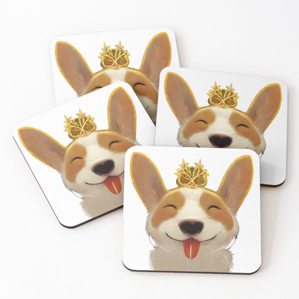 Item preview, Cartoon Royal Corgi  designed and sold by Paint-of-Heart.