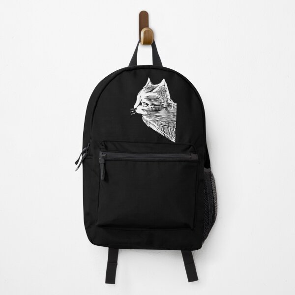 Item preview, Cat sketch white print designed and sold by Aceofspace3000.