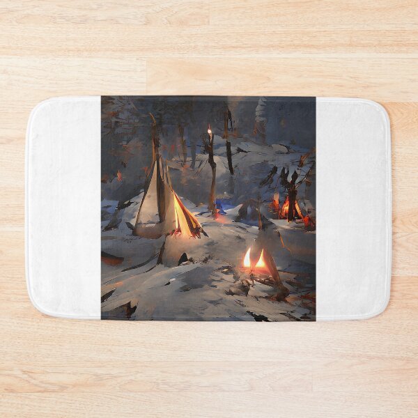 Item preview, Native American outpost designed and sold by zorropriest.