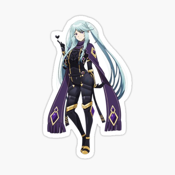 shadow , kage no jitsuryokusha ni naritakute ,the eminence in shadow , anime  arth Sticker for Sale by AnimeArth