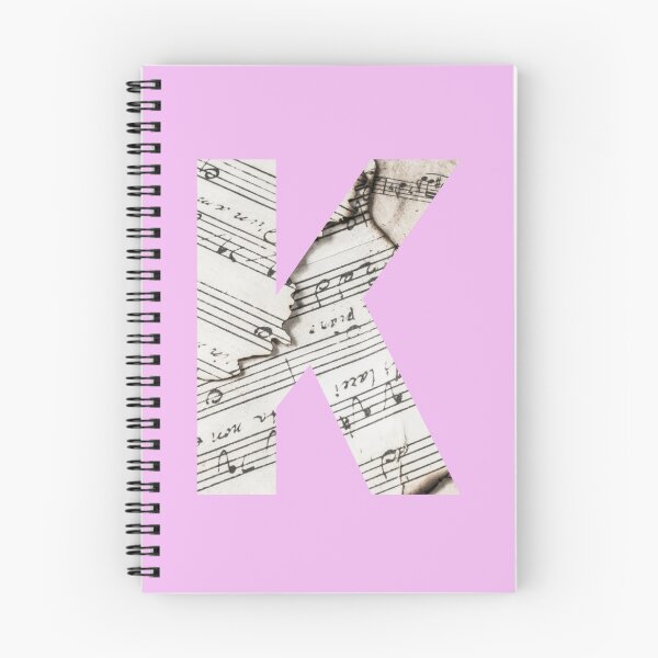 Item preview, Sheet Music Alphabet Letter 'K' designed and sold by AJGDesignsByAsh.