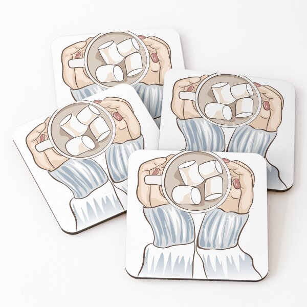 Item preview, Hand holding hot cocoa cup designed and sold by Nagn.