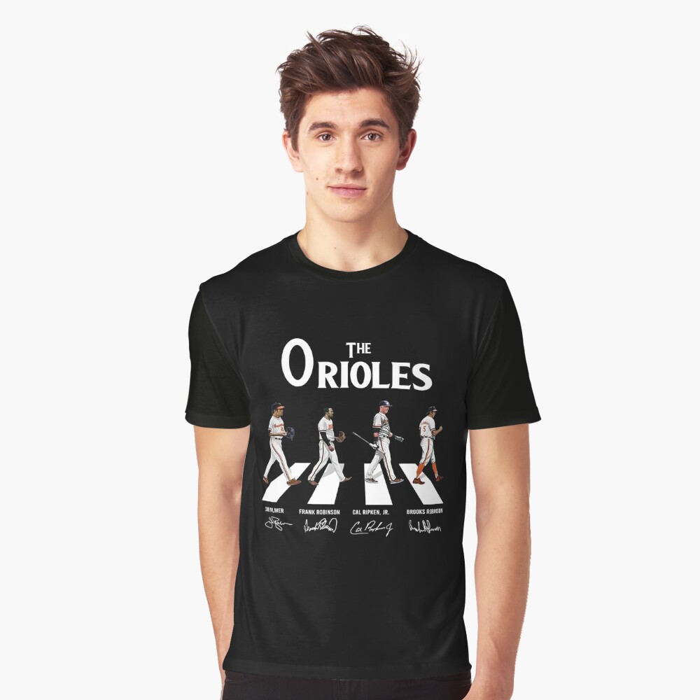 The Orioles Walking The Abbey Road Signatures Long Tee s Love | Essential  T-Shirt