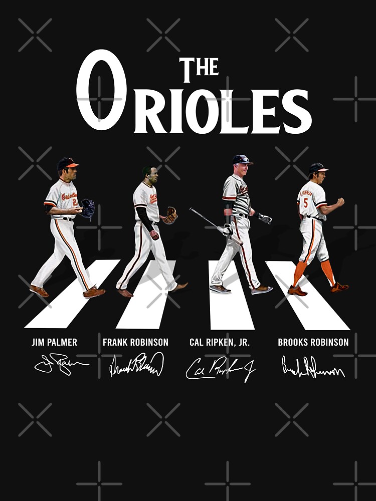 The Orioles walking the abbey road signatures Shirt