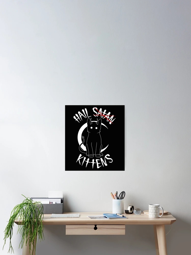 Thumbnail 2 of 3, Poster, Devil Cat designed and sold by RavageDesigns.