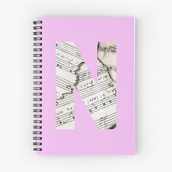 Item preview, Sheet Music Alphabet Letter 'N' designed and sold by AJGDesignsByAsh.