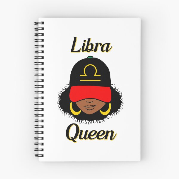 Item preview, Libra Queen Ebony Women In Cap Zodiac designed and sold by R&BApparel.