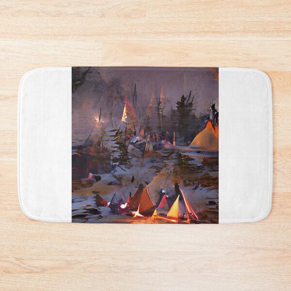 Item preview, Native American winter scene designed and sold by zorropriest.