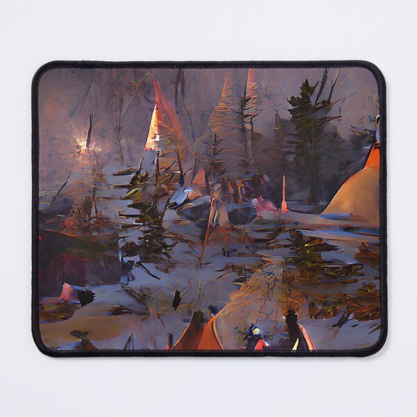 Item preview, Native American winter scene designed and sold by zorropriest.