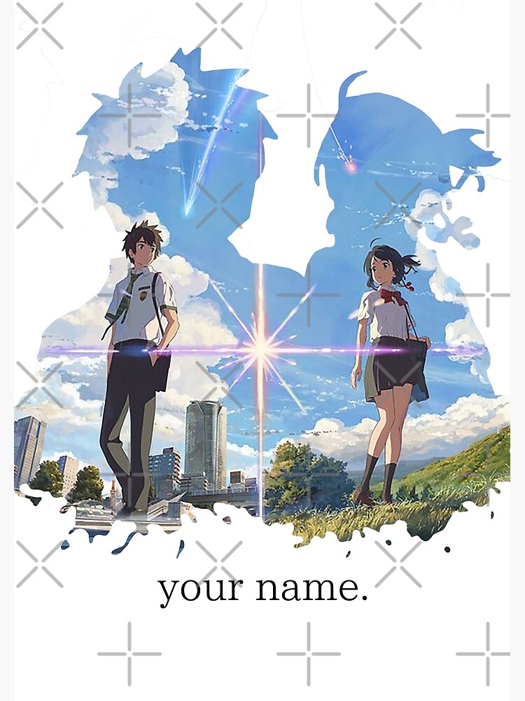 Your Name Anime Greeting Cards Blank kimi No Na Wa 
