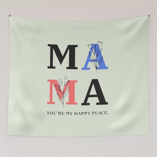 Item preview, MAMA YOU'RE MY HAPPY PLACE designed and sold by Kaleblanc.