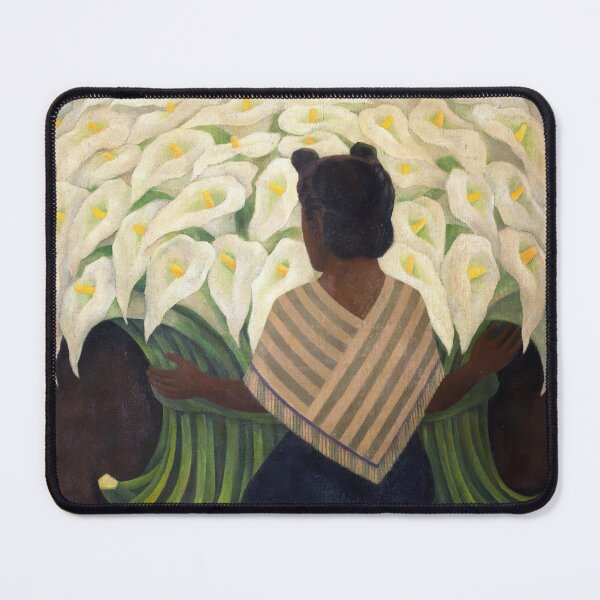 Item preview, Woman With Calla Lillies designed and sold by MoodysGrey.