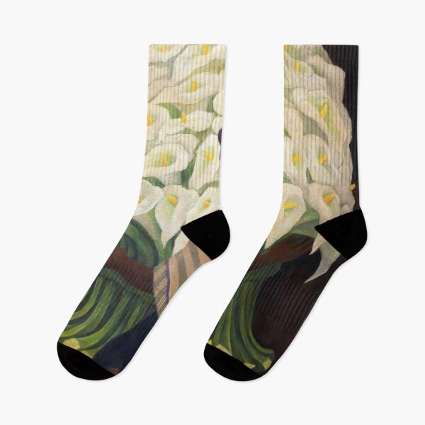 Item preview, Woman With Calla Lillies designed and sold by MoodysGrey.