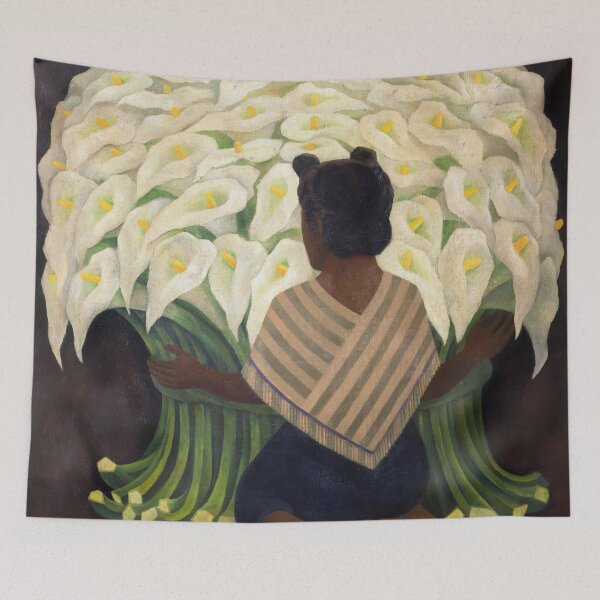 Item preview, Woman With Calla Lillies designed and sold by MoodysGrey.
