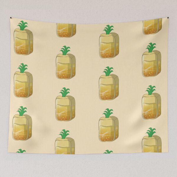 Item preview, Aesthetic Kawaii Pineapple Drink Art  designed and sold by GraphicsByGabby.