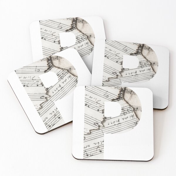 Item preview, Sheet Music Alphabet Letter 'P' designed and sold by AJGDesignsByAsh.