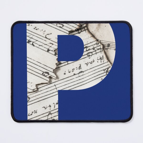 Item preview, Sheet Music Alphabet Letter 'P' designed and sold by AJGDesignsByAsh.