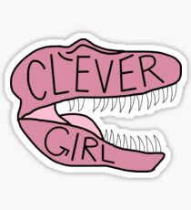 Kluges Mädchen Sticker