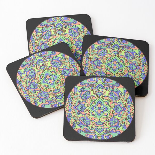 Item preview, Kaleidoscope blues Pattern designed and sold by sharpie.