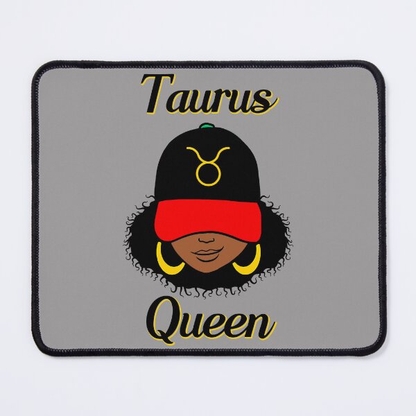 Item preview, Taurus Queen Ebony Women In Cap Zodiac designed and sold by R&BApparel.