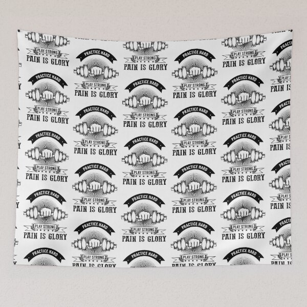 Item preview, Practice Hard Play Strong Pain Is Glory designed and sold by FanityPrints.