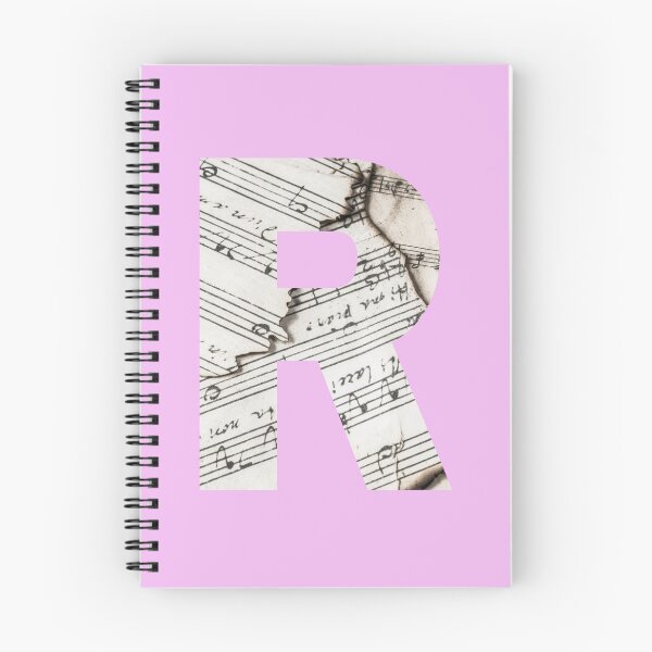 Item preview, Sheet Music Alphabet Letter 'R' designed and sold by AJGDesignsByAsh.