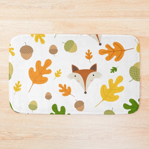 Item preview, Fox leaves and pine cones designed and sold by tanakax3.