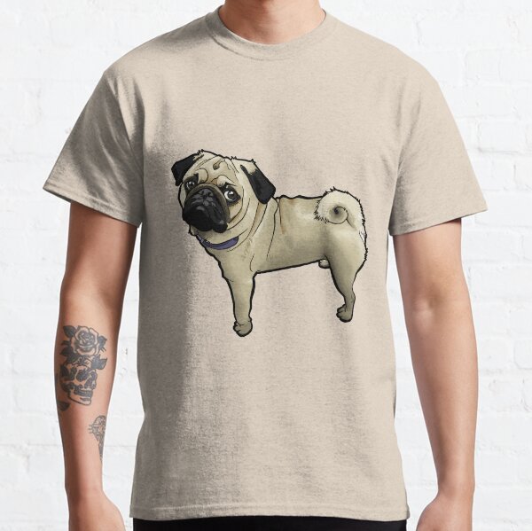 Standing Pug Classic T-Shirt
