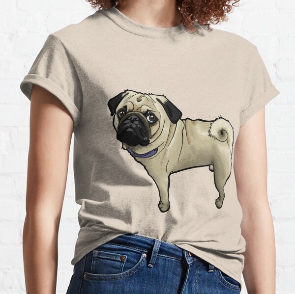 Standing Pug Classic T-Shirt