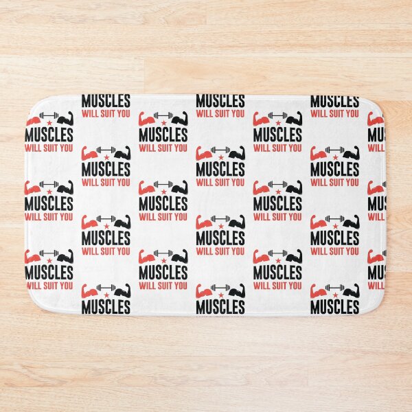 Item preview, Muscles Will Suit You designed and sold by FanityPrints.