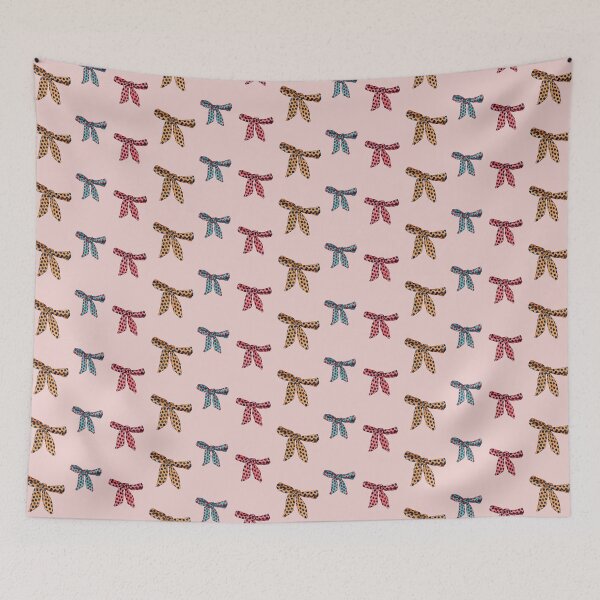 Item preview, Retro Polka Dot Bows Watercolor designed and sold by euniza.