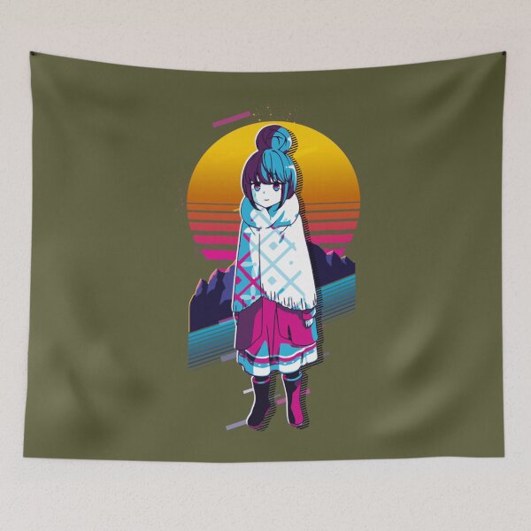 Item preview, Rin - Laid Back Camp 80s retro Classic designed and sold by Gentile570674.