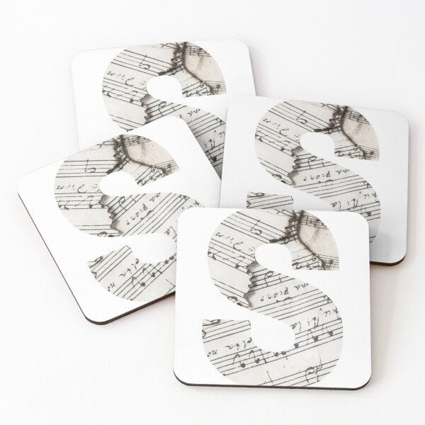 Item preview, Sheet Music Alphabet Letter 'S' designed and sold by AJGDesignsByAsh.